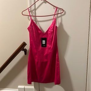Fashion Nova Hot Pink Mini Dress